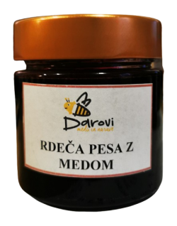 Darovi medu in narave - Rdeča pesa z medom